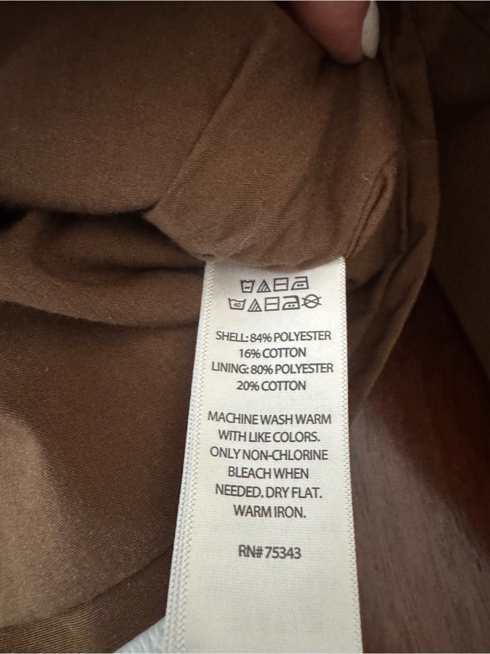 House of Harlow 1960 Cropped Double-Breasted Trench Coat - Brown - Picture 5 of 6